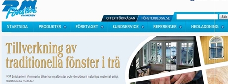 Ny websida på RM snickerier lanserad!